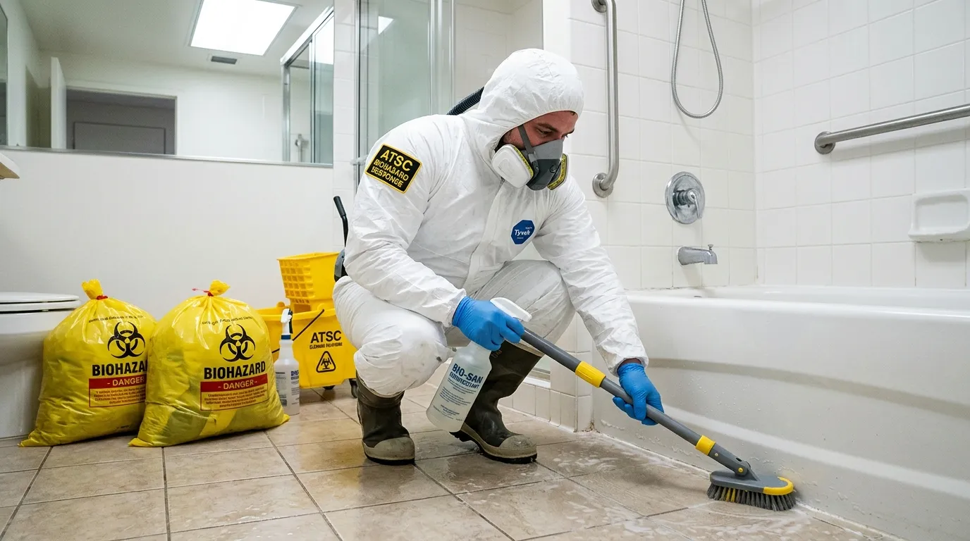 Decontamination equipment deployed for Blood Cleanup in Suwanee